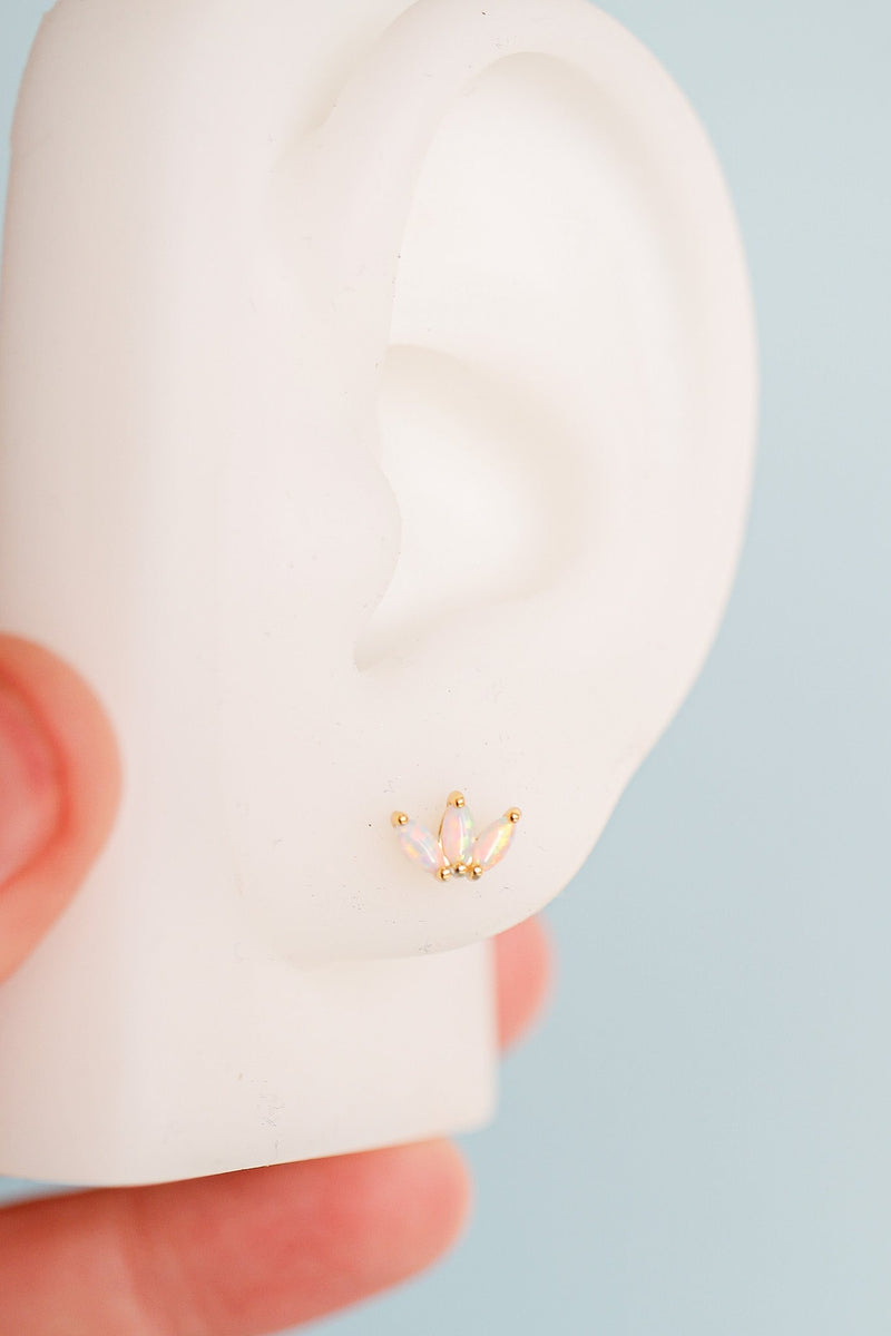 Ophelia Flat Back Stud