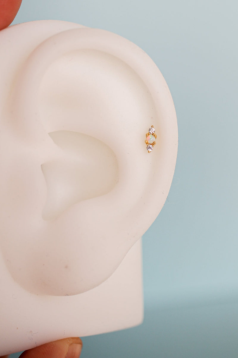 Callie Flat Back Stud