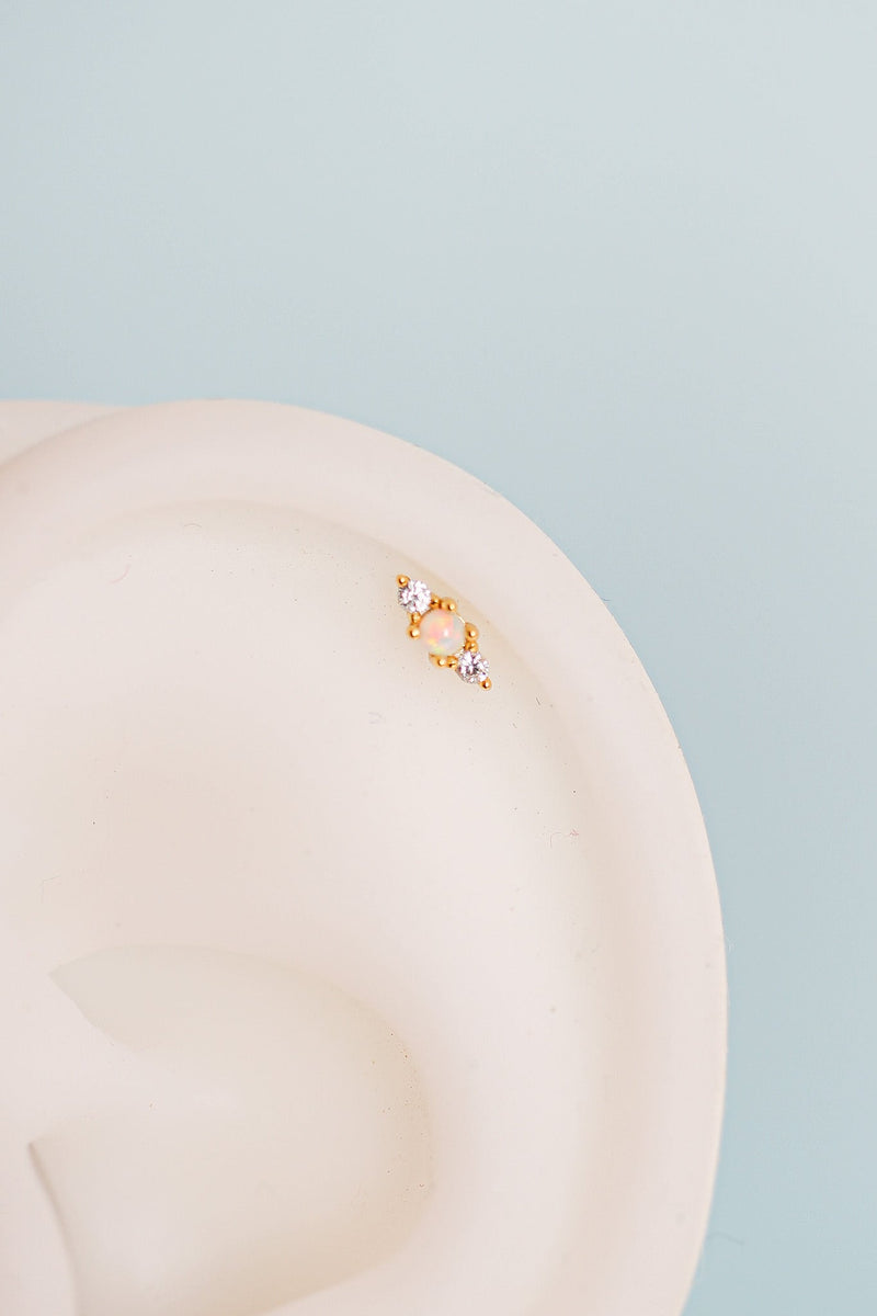 Callie Flat Back Stud