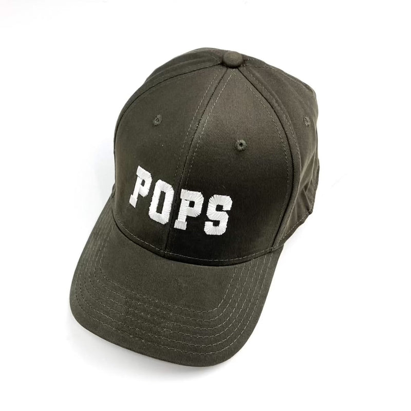 POPS - Dark Olive w/ Cream - Comfy Fit -  Baseball Cap