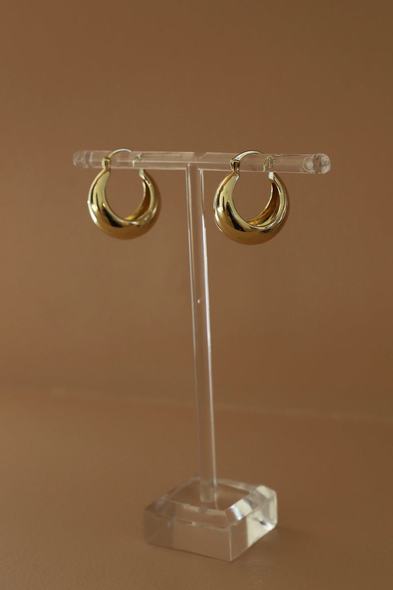 COCO CHUNKY HOOP EARRINGS