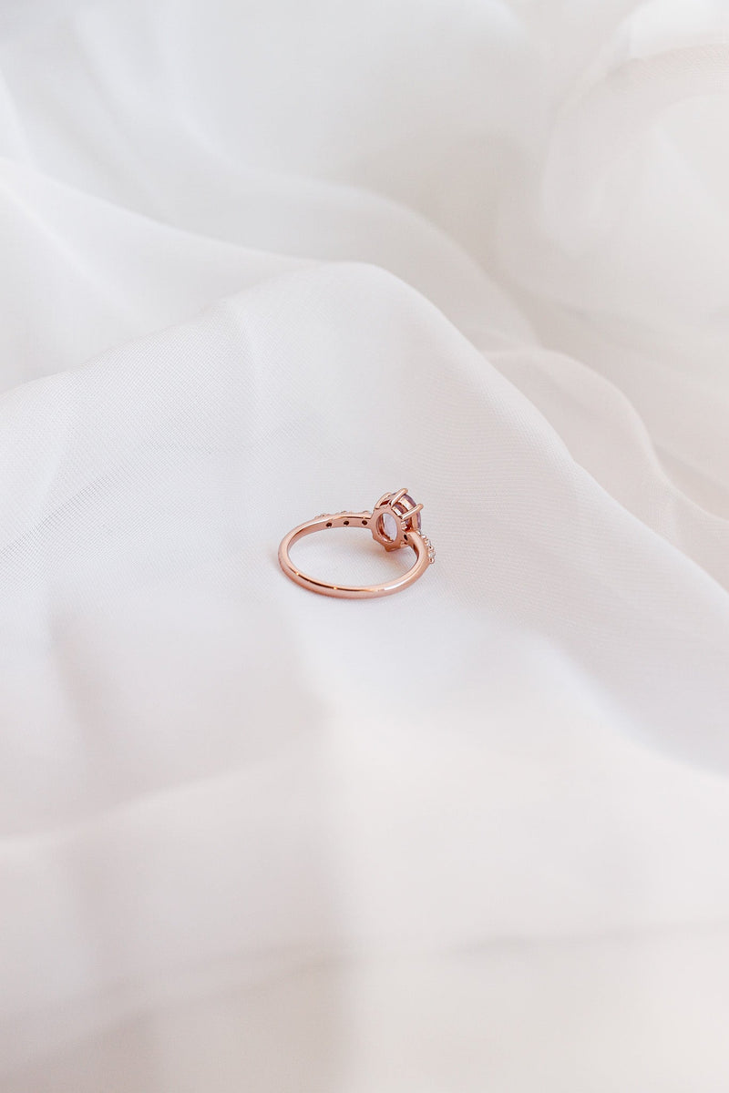Rapunzel Ring in Lavender Quartz