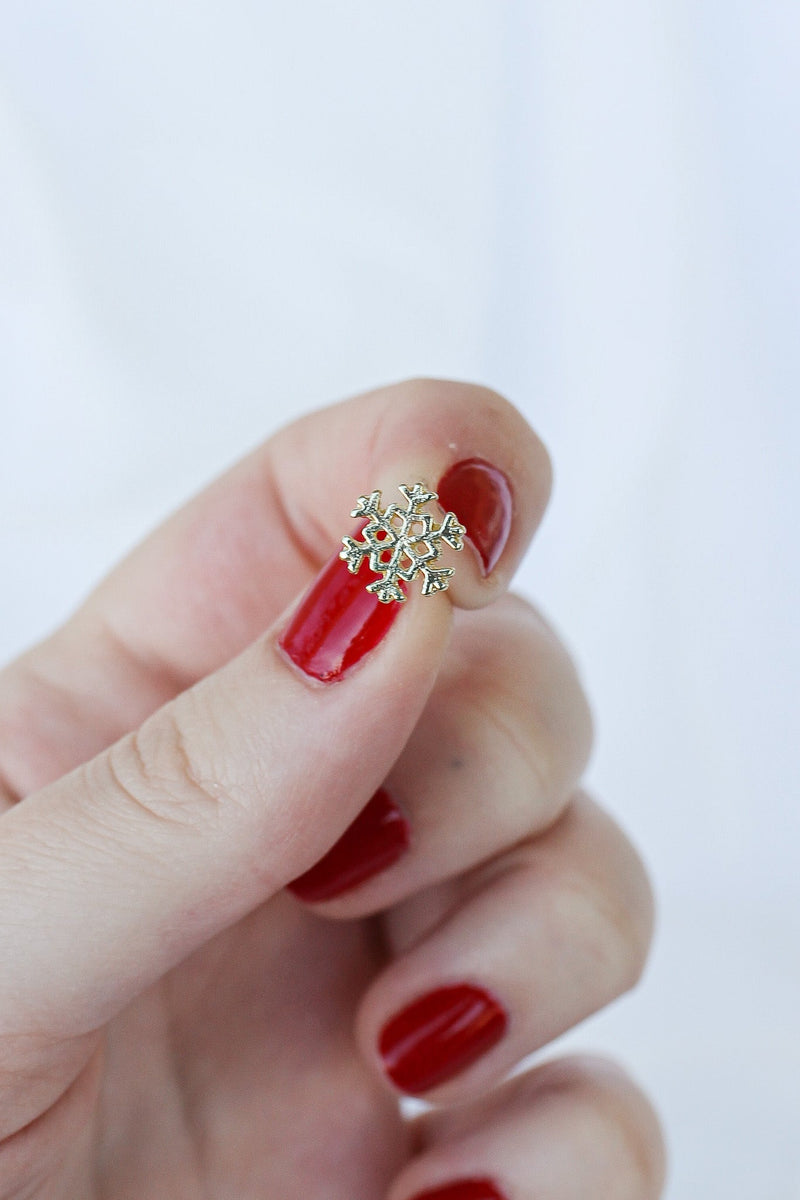 Snowflake Stud