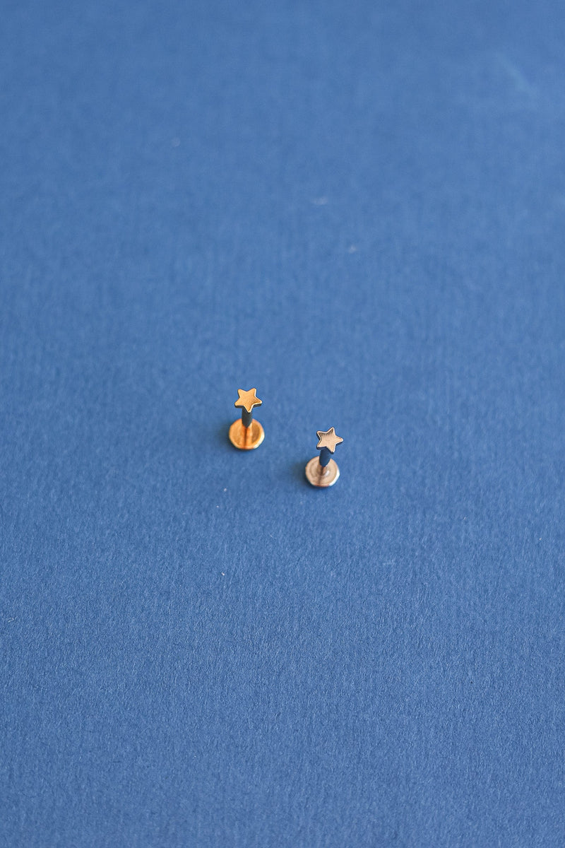 Mini Star Flat Back Stud