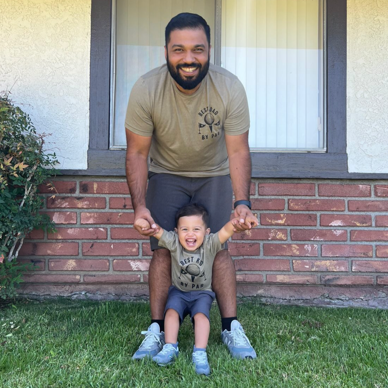 Best Dad / Kid By Par - Set of 2 Tees