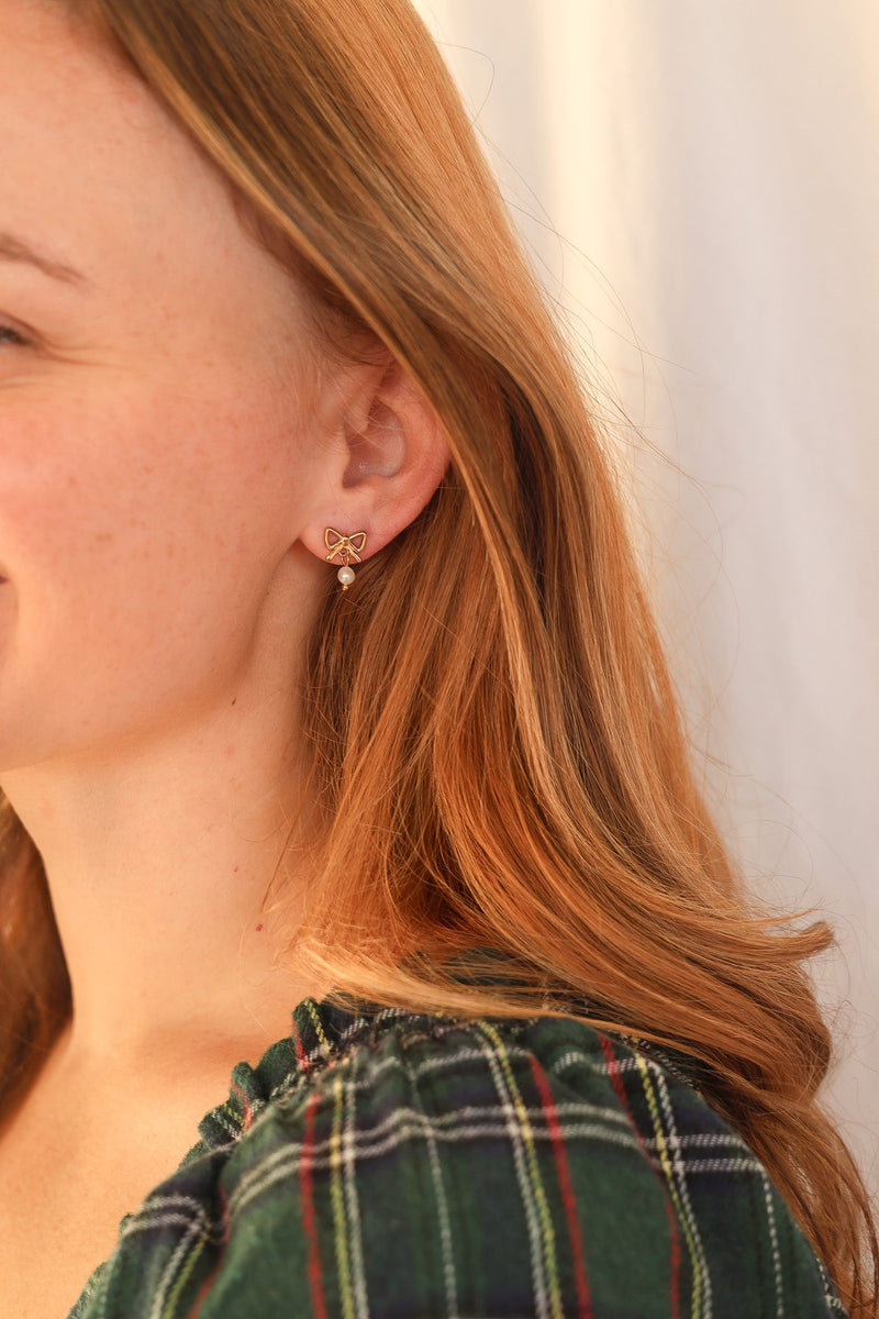 Jane Bow Earring