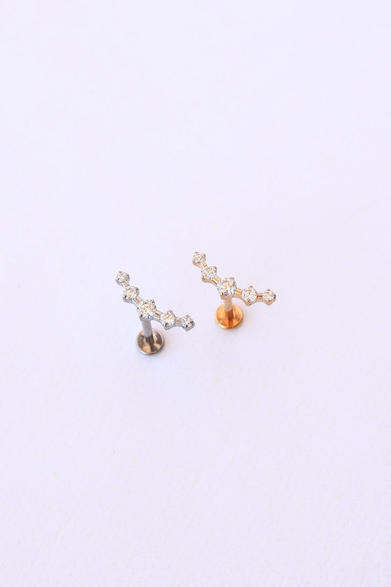 Monroe Flat Back Stud
