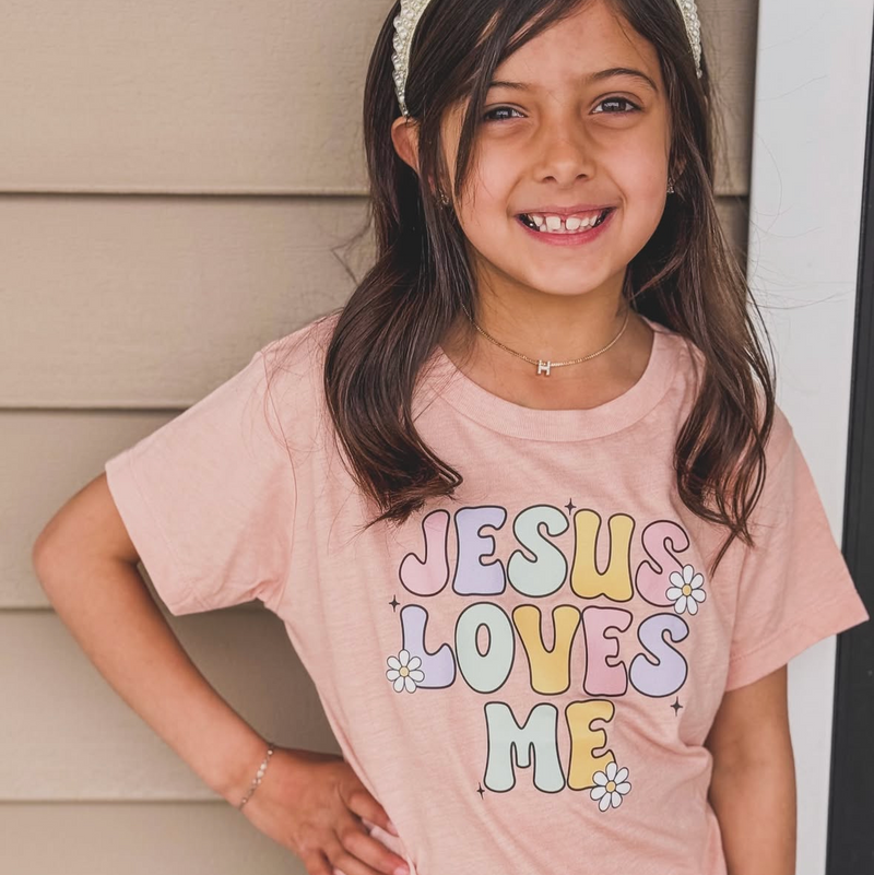 Girl Version - Jesus Loves Me - Child Tee