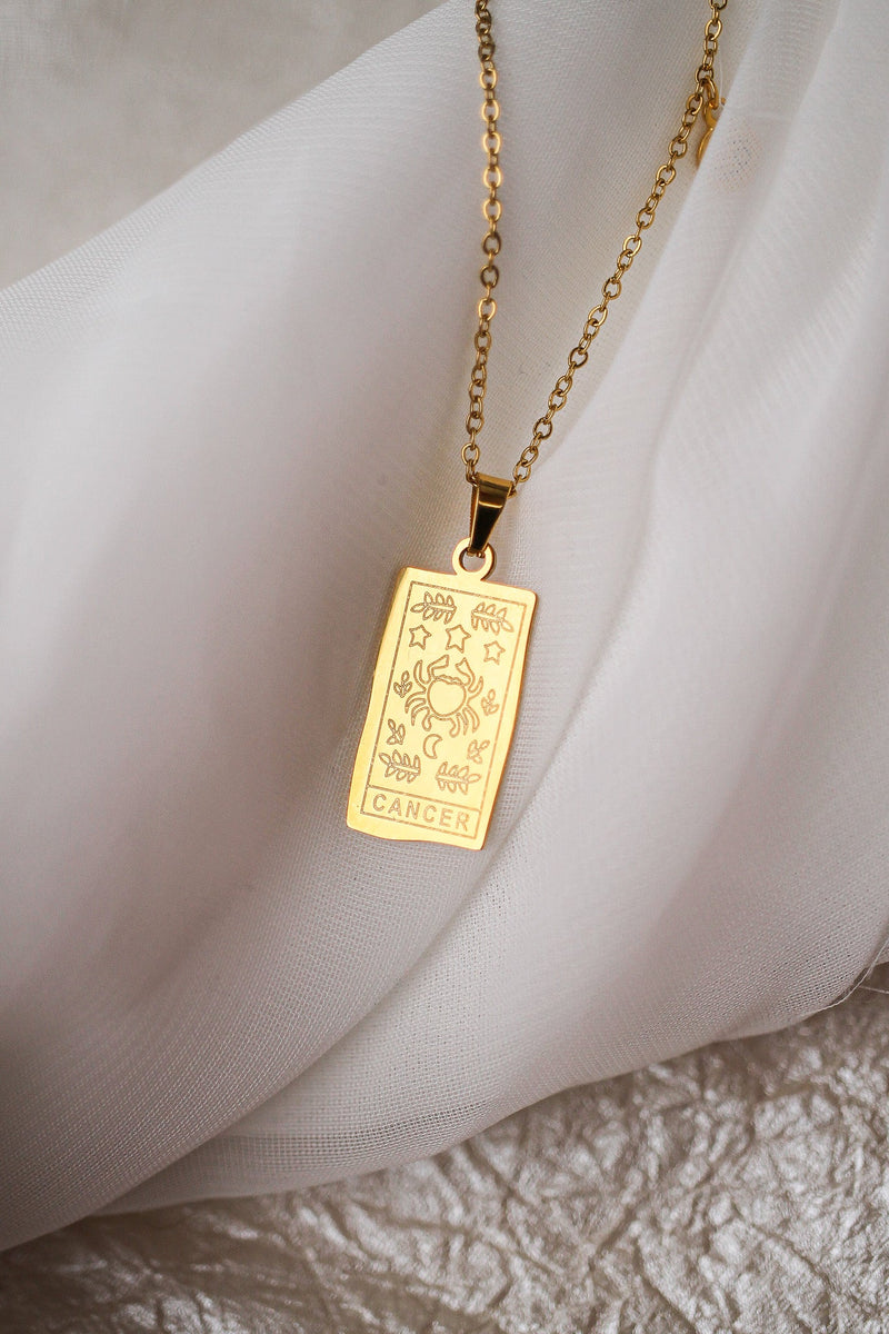 Zodiac Pendant Necklace