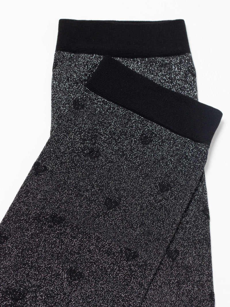 Shimmering Socks Conte Fantasy - "Hearts" Designs