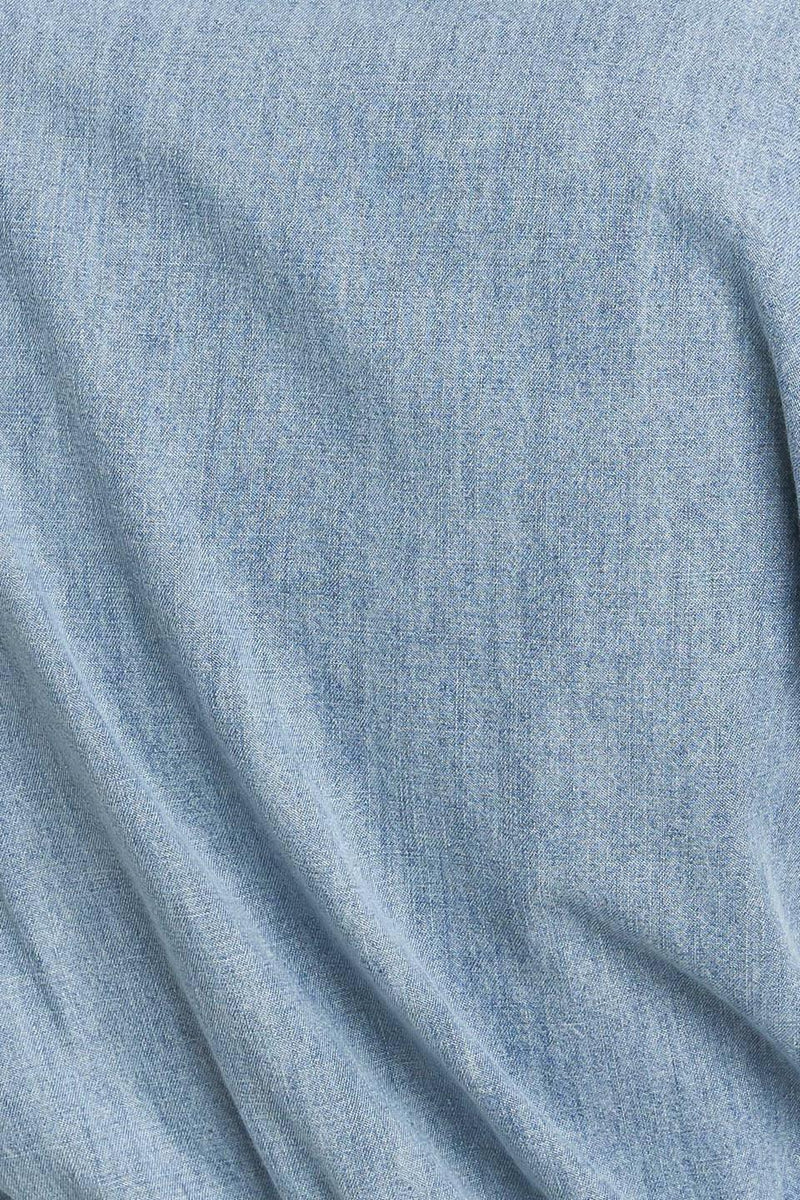 QUIET LUXURY LIGHTWEIGHT DENIM JUMPSUIT