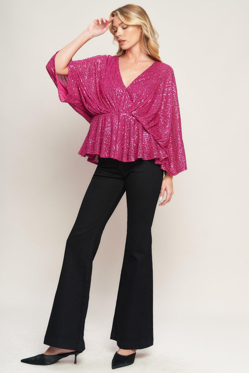 START OF FOREVER SEQUIN TOP