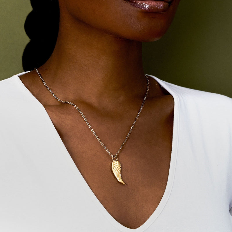 Memorial Guardian Angel Pendant