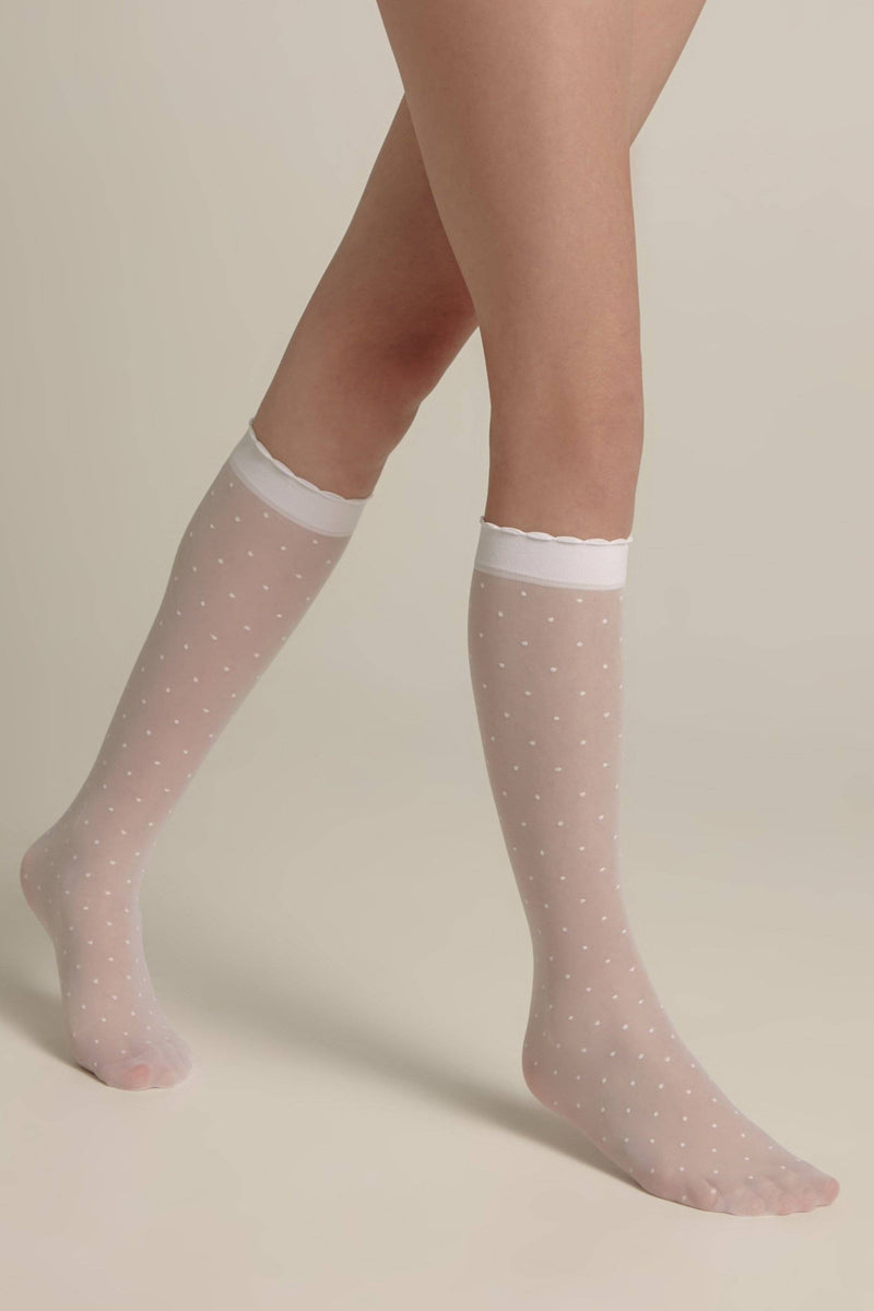 Conte Knee-Highs for girls Dots 20 Den