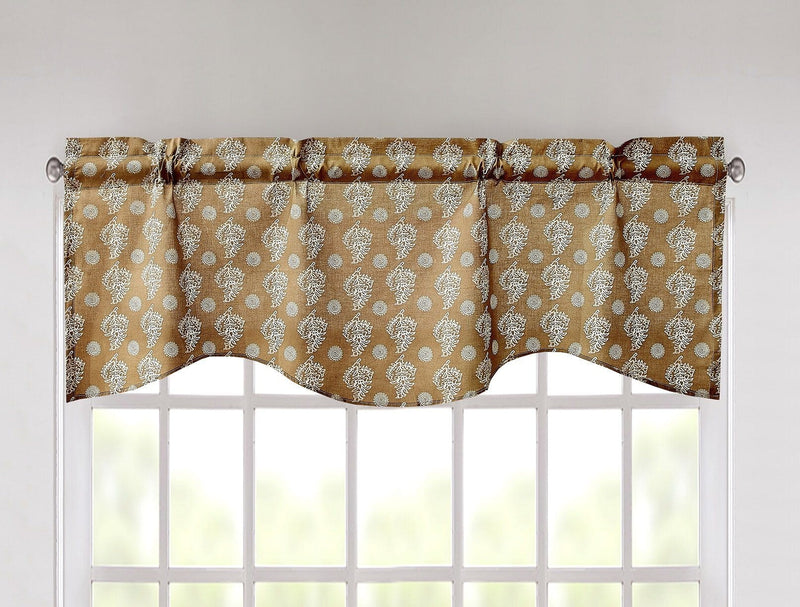 DaDalogy Paisley Dreams Floral Bed in a Bag Set - Olive Brown