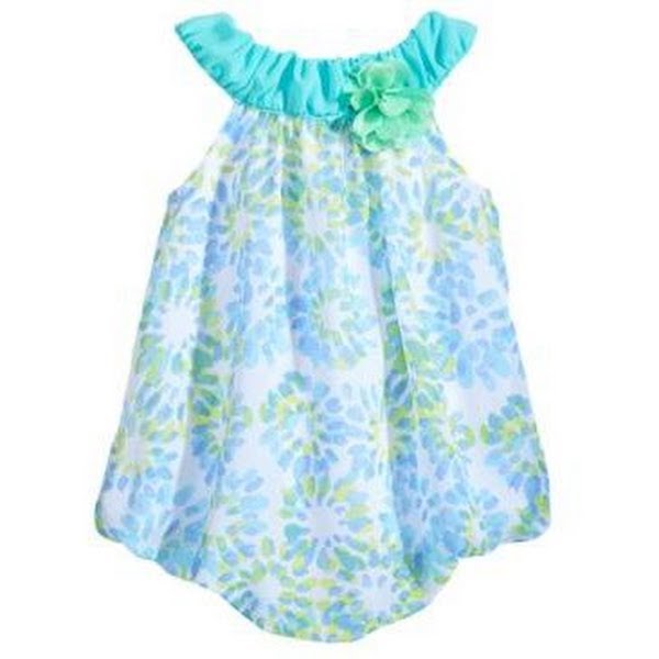 First Impressions Baby Girls Cotton Ruffle Gingham Romper