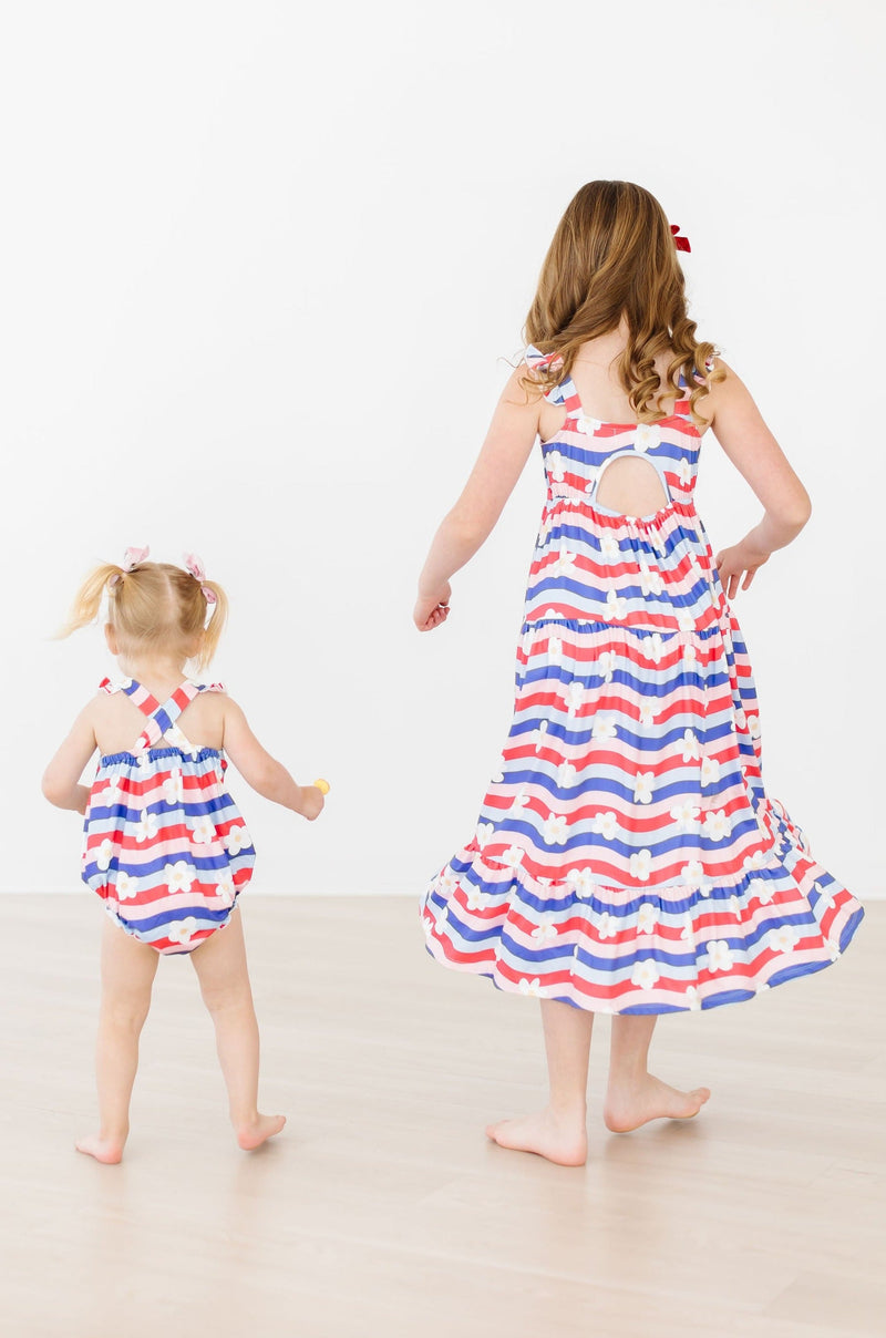 SALE July Vibes Ruffle Maxi Dress