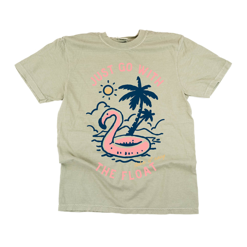 Just Go With The Float - Comfort Colors Tee