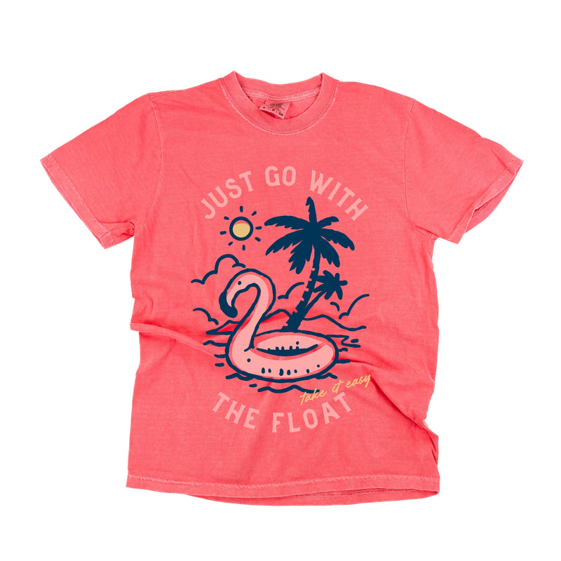 Just Go With The Float - Comfort Colors Tee