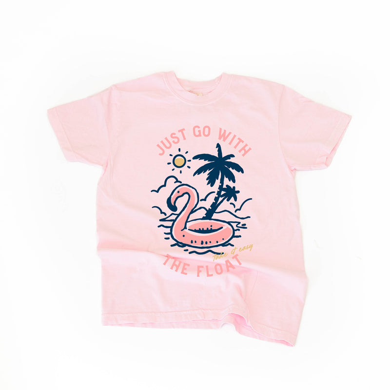 Just Go With The Float - Comfort Colors Tee