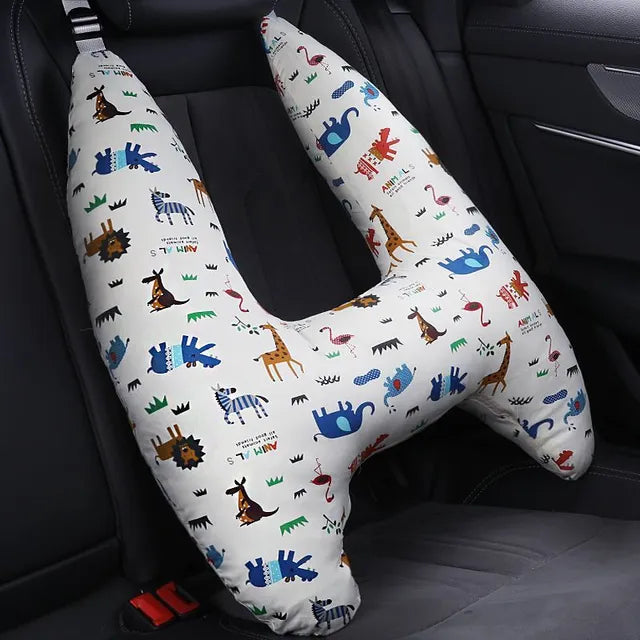 Adorable Kids Animal Travel Pillow for Comfy Journeys