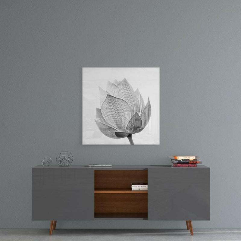 Flower Glass Wall Art