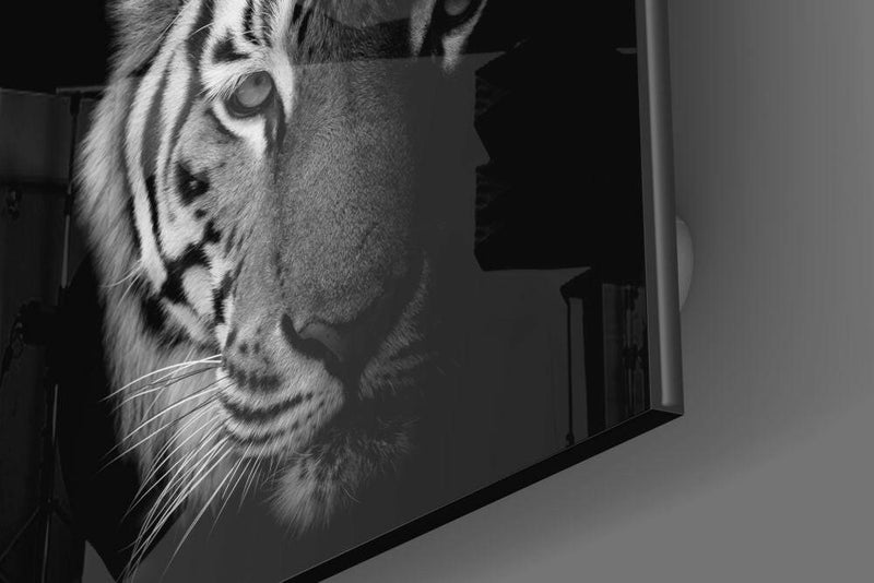 Tiger Glass Wall Art