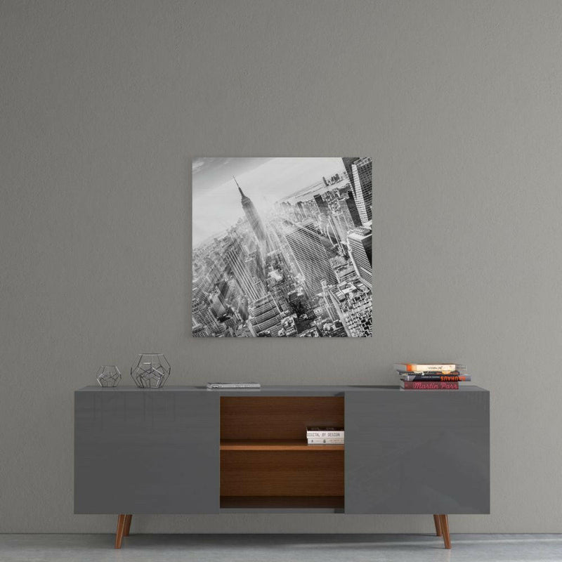 New York Glass Wall Art