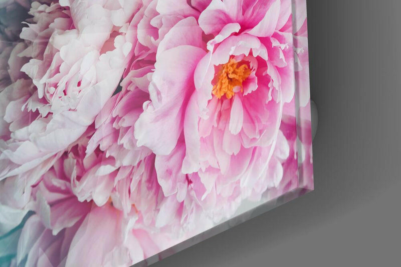 Flower Glass Wall Art