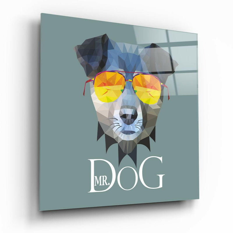 Dog Glass Wall Art