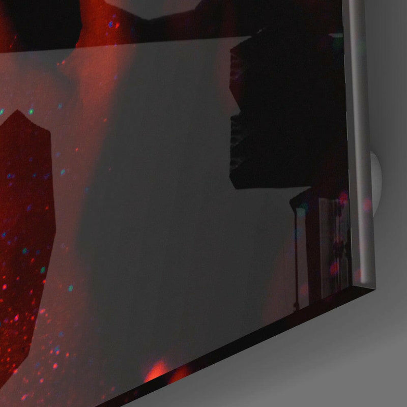 Ruby Woman Glass Wall Art