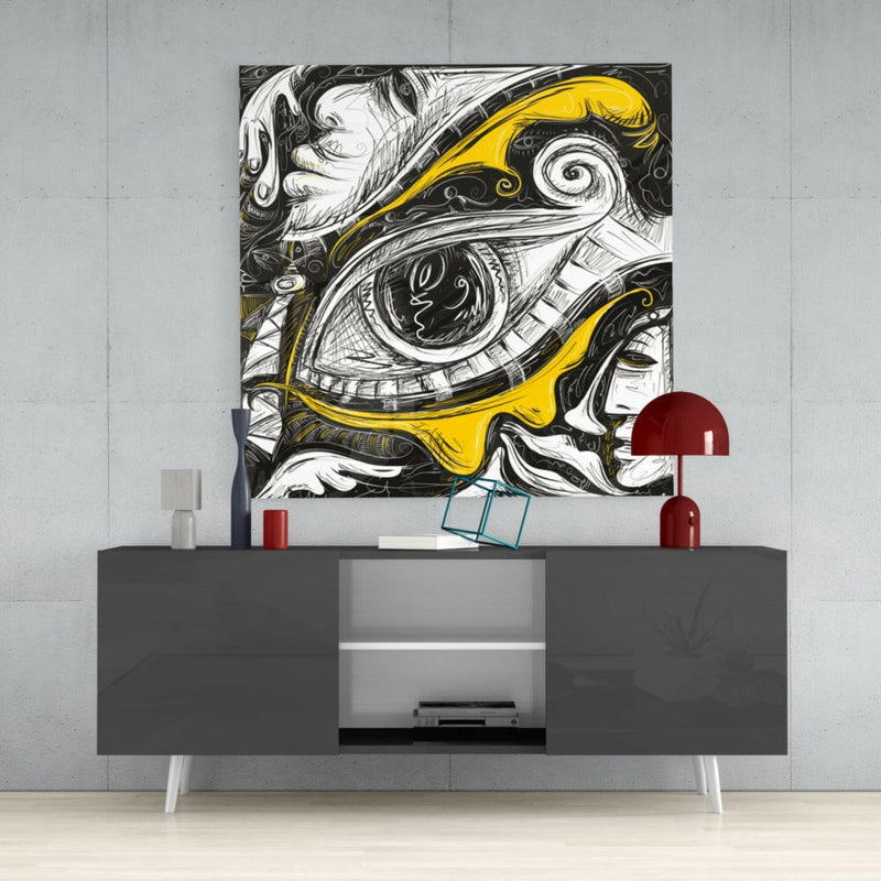 You in My Eye Glass Wall Art