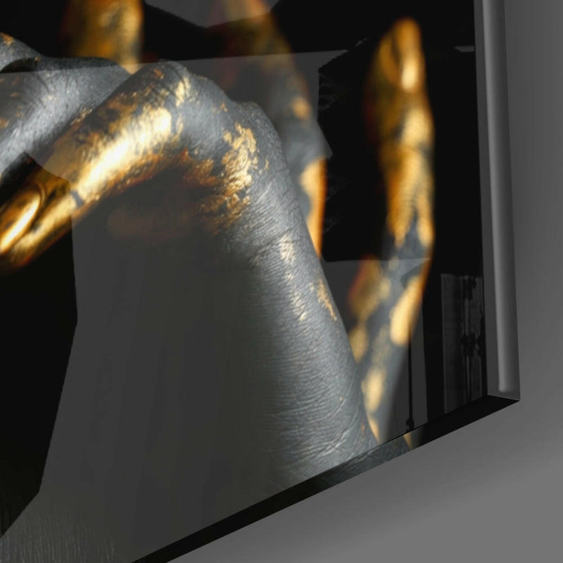 Silence Glass Wall Art