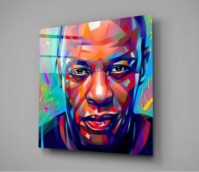 Dr. Dre Glass Wall Art
