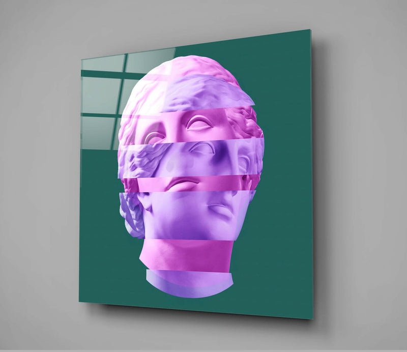 Sculpture Glass Wall Art