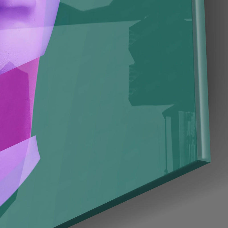 Sculpture Glass Wall Art