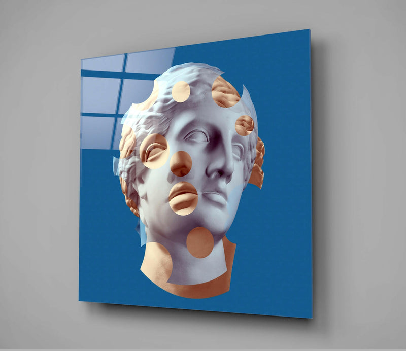 Sculpture Glass Wall Art