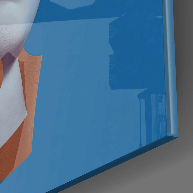 Sculpture Glass Wall Art