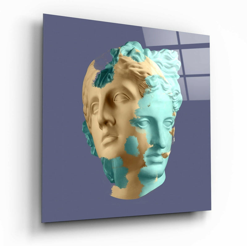 Sculpture Glass Wall Art