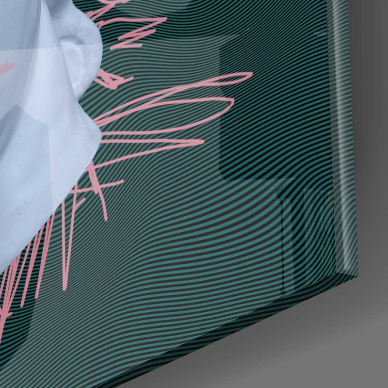 Sculpture Glass Wall Art