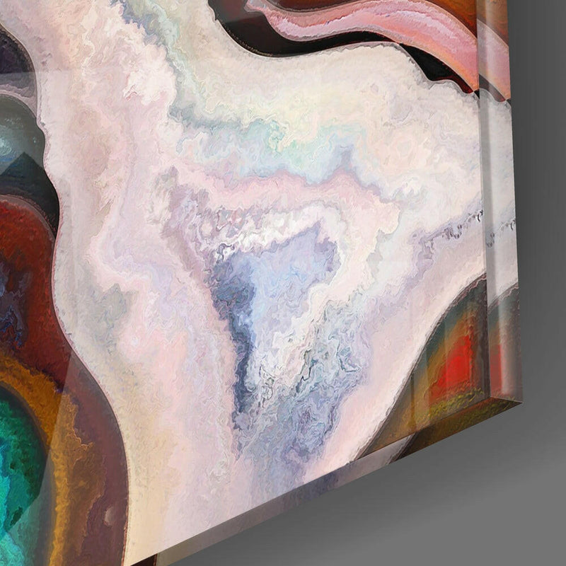 Meditation Glass Wall Art