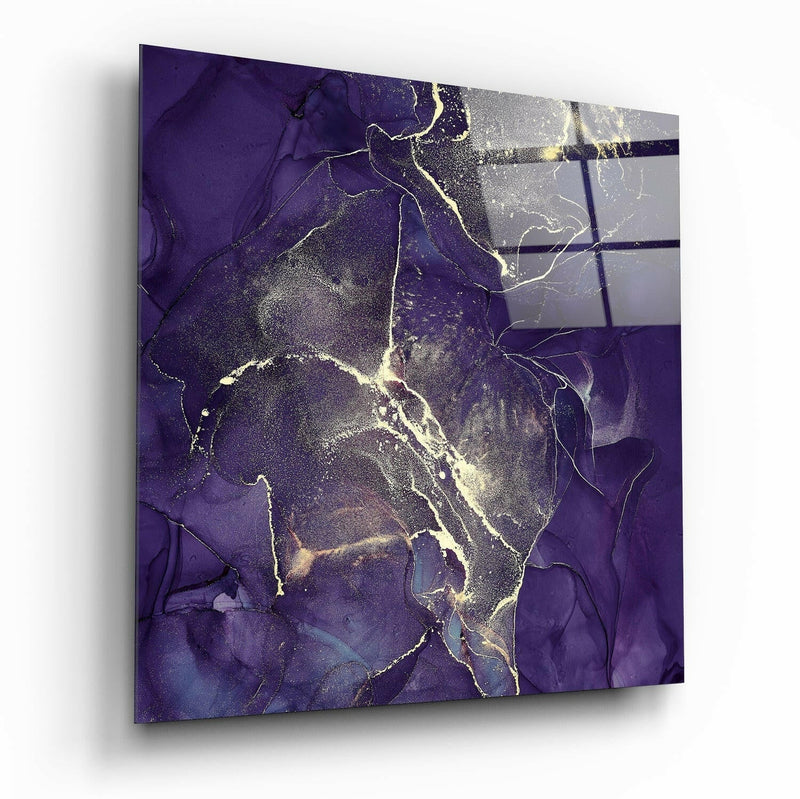 Abstract Glass Wall Art