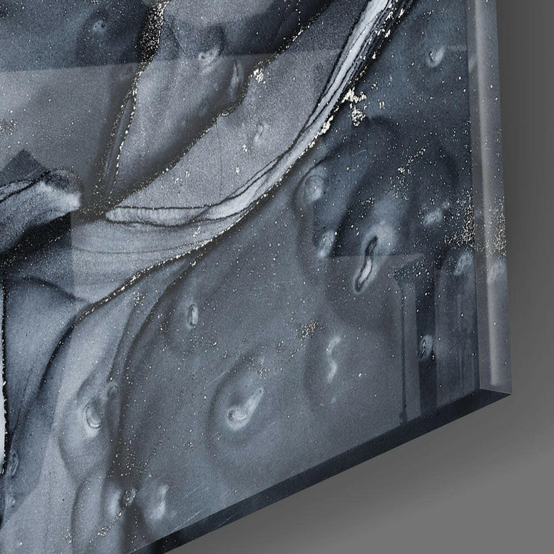 Abstract Glass Wall Art