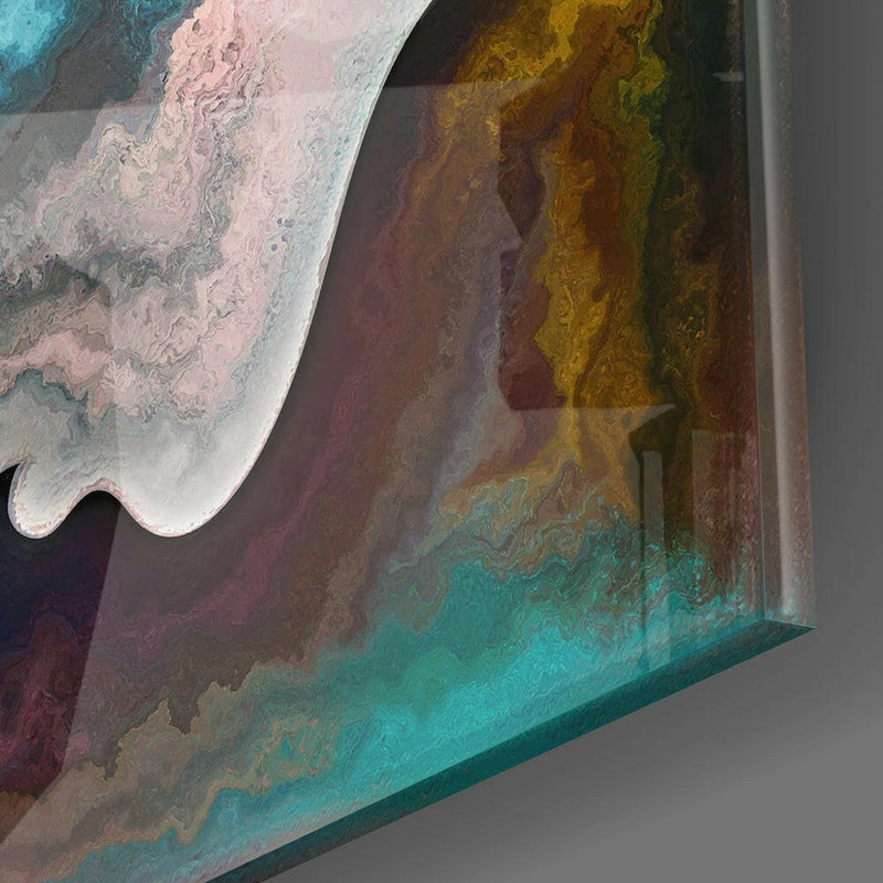 Meditation Glass Wall Art