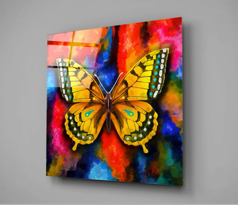 Butterfly Glass Wall Art