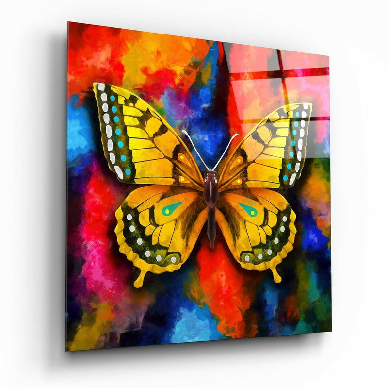Butterfly Glass Wall Art