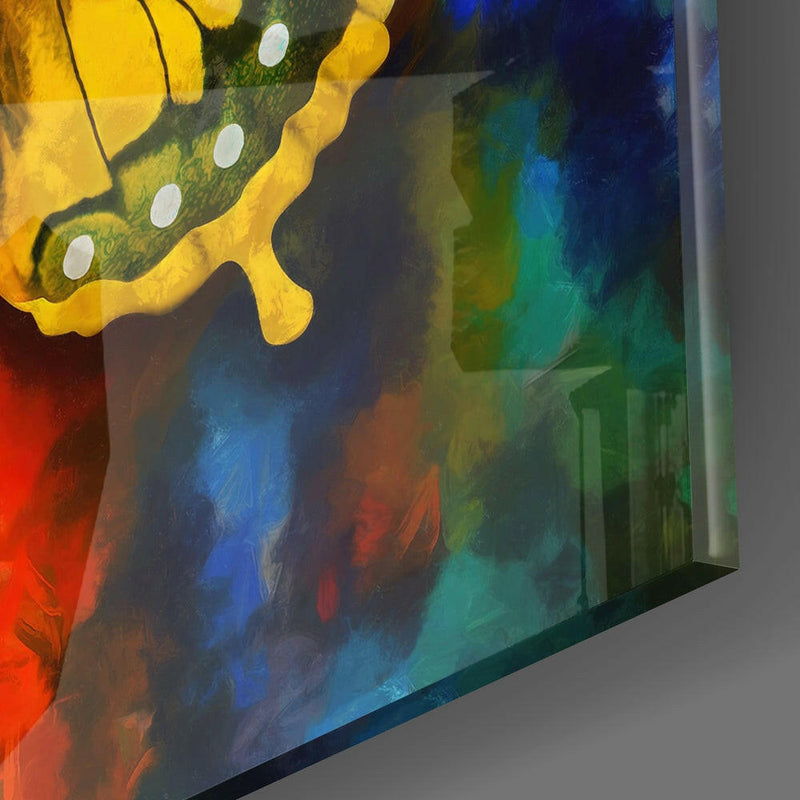 Butterfly Glass Wall Art