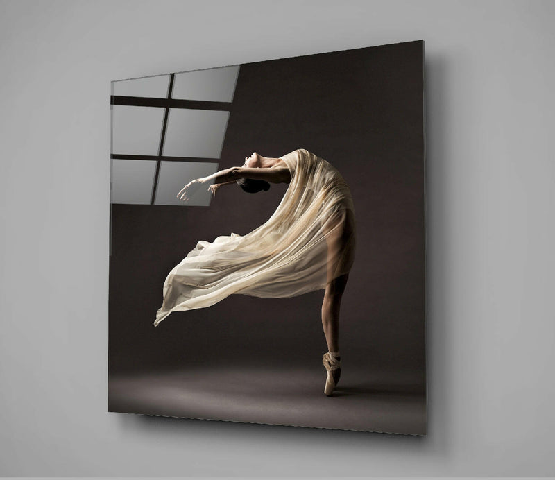 Ballerina Glass Wall Art