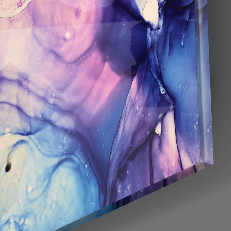 Colored Marble Glass Wall Art