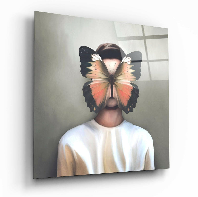 Butterfly Dreams Glass Wall Art